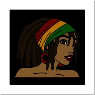 Rasta Queen, Empress, Melanin Posters and Art